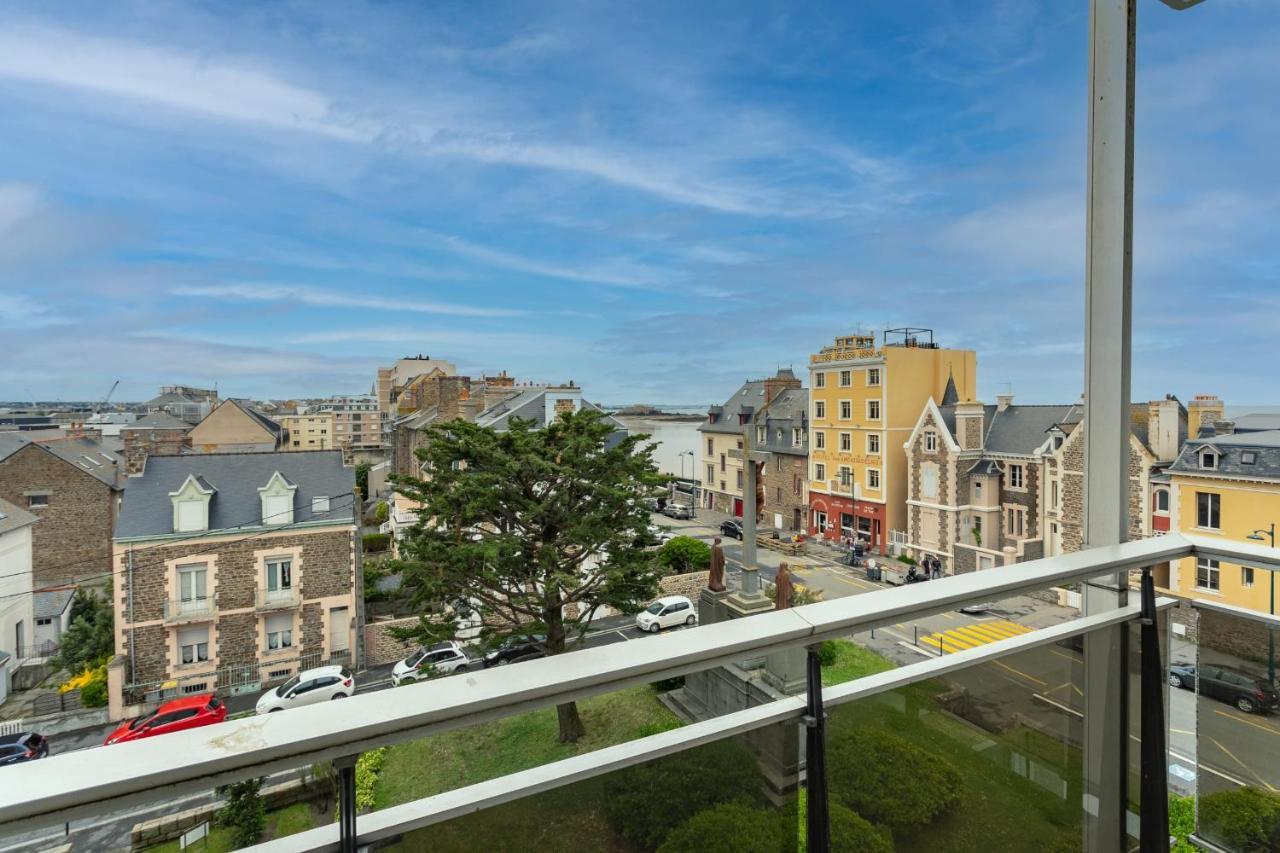 Le Petit Sillon - Joli T2 Renove Vue Mer Parking Saint-Malo Exterior foto