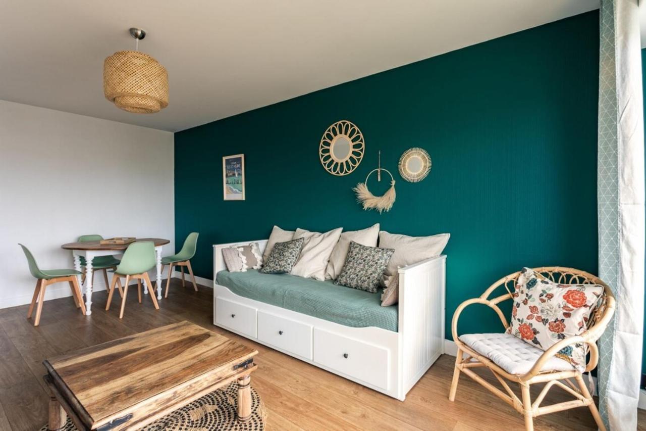 Le Petit Sillon - Joli T2 Renove Vue Mer Parking Saint-Malo Exterior foto